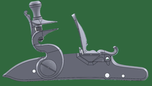 1760s Germanic Style Flintlock